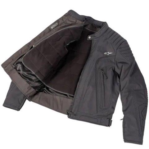 クレイトンウォーターレジスタントジャケット ブラック/ブラック Mサイズ 3200825 アルパインスターズ