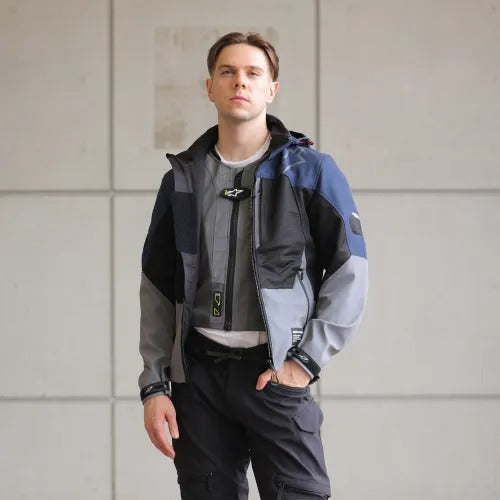 クルー パーカ エア アジア 1030ブラック レッド FLUO Sサイズ 3302625 アルパインスターズ