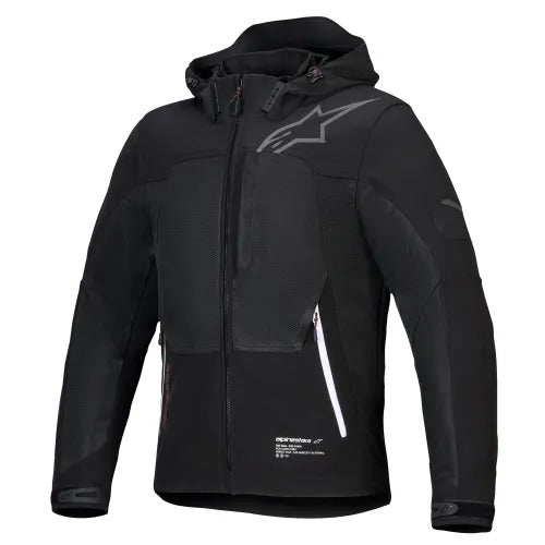 クルー パーカ エア アジア 12ブラック ホワイト Mサイズ 3302625 アルパインスターズ