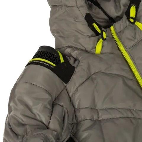 モホブスウォータープルーフジャケット ルナグレー/ライムパンチ 4XLサイズ 3200925 アルパインスターズ