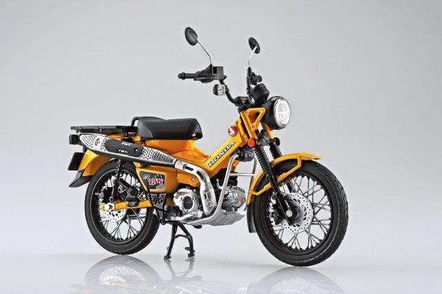 Honda CT125 ハンターカブ ターメリックイエロー フィギュア アオシマ