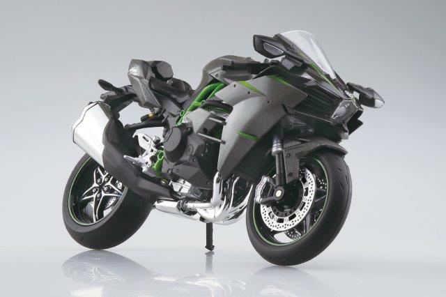 KAWASAKI Ninja H2 CARBON '19 フィギュア アオシマ