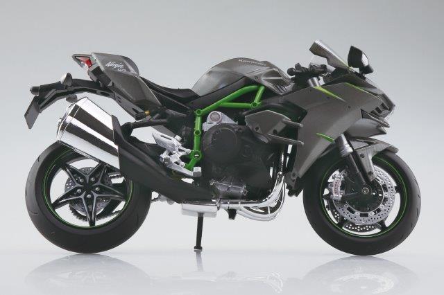 KAWASAKI Ninja H2 CARBON '19 フィギュア アオシマ
