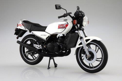 Yamaha RZ250 ニューパールホワイト フィギュア アオシマ