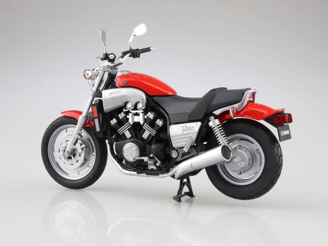 Yamaha Vmax ファイアーレッド フィギュア アオシマ