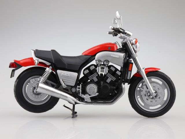 Yamaha Vmax ファイアーレッド フィギュア アオシマ