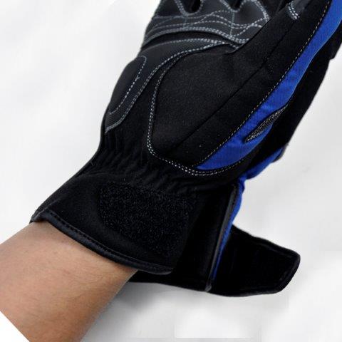 取寄 ストラーダカーボングローブ ブルー WMサイズ EG-W515 エルフ
