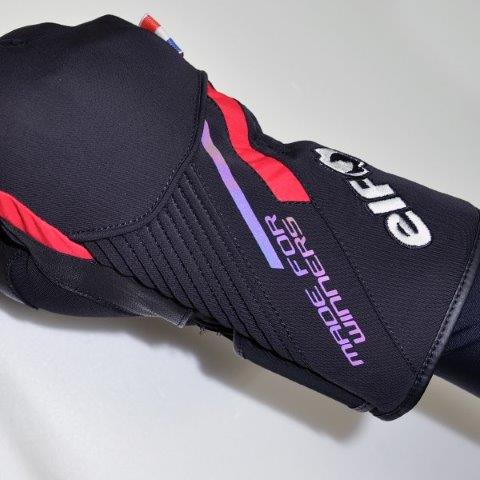 取寄 プレミアムウインターグローブ ブルー Mサイズ EG-W522 エルフ