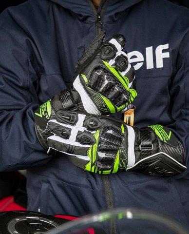 取寄 ソリドウィンターグローブ ブルー Lサイズ EG-W528 エルフ