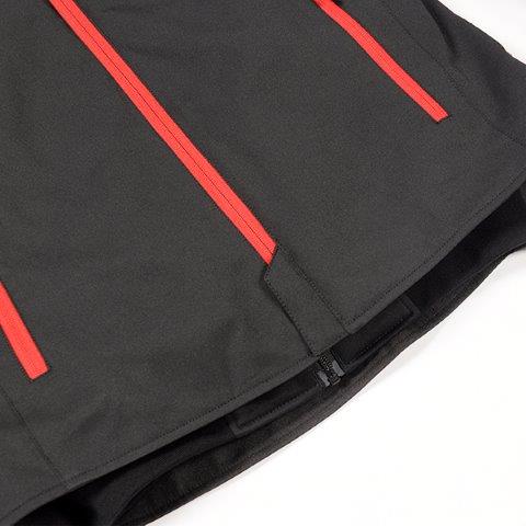 エステンドジャケット レッド 3Lサイズ EJ-A111 エルフ