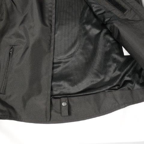 アデッソジャケット レッド 3Lサイズ EJ-A117 エルフ