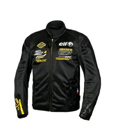 取寄 エオリアメッシュジャケット ブラック&イエロー Sサイズ EJ-S121 エルフ