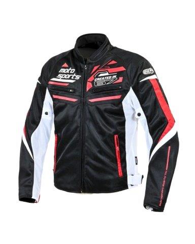 キアロジャケット ブラック&レッド 4Lサイズ EJ-S123 エルフ