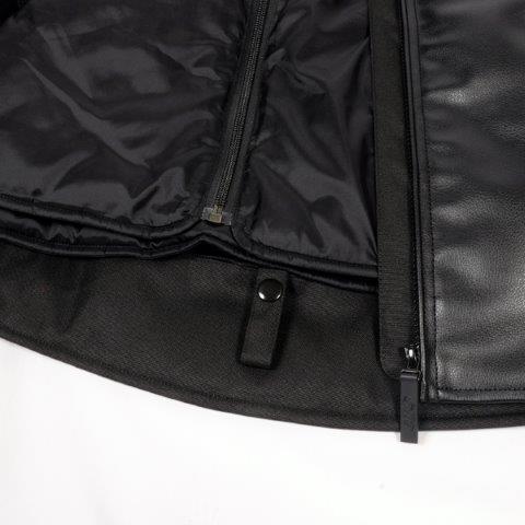 取寄 エヴォルツィオーネPUレザージャケット ブルー LLサイズ EJ-W120 エルフ
