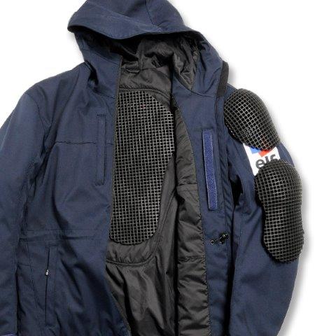 クラシックロゴジャケット カーキ 4Lサイズ EJ-W122 エルフ