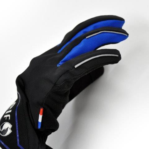 【一部変色有り】アトランテグローブ ブルー Mサイズ ERG-A520 エルフ