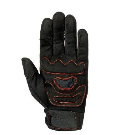 取寄 スリットニットグローブ ブラック&ホワイト LLサイズ FG-S618 フラッグシップ