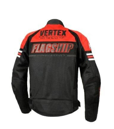 エイサージャケット レッド 4Lサイズ FJ-S218 フラッグシップ