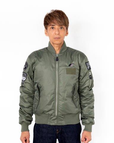 取寄 パーソナルMA-1 ブラック 4Lサイズ FJ-W212 フラッグシップ