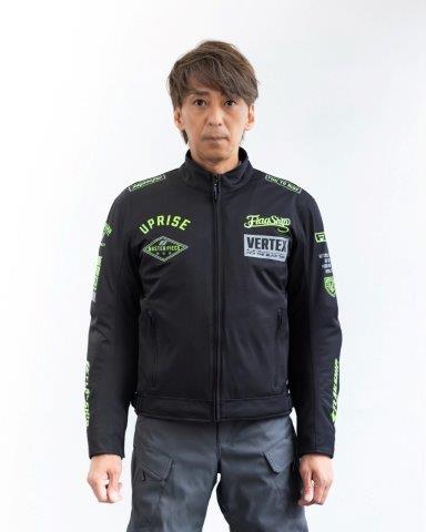 取寄 グラフィティージャケット レッド 3Lサイズ FJ-W223 フラッグシップ