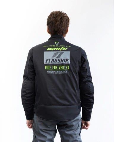 グラフィティージャケット レッド 4Lサイズ FJ-W223 フラッグシップ