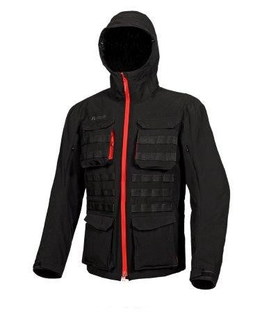 リフレイムジャケット ブラック&レッド LLサイズ FJR-A215