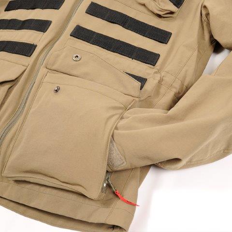 取寄 リフレイムジャケット ブラック&レッド Lサイズ FJR-A215