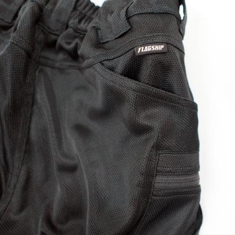 取寄 タクティカルメッシュパンツ ブラック M/LLサイズ FP-S407 フラッグシップ