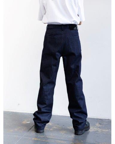 取寄 ワイドウィンタージーンズ ブラック L/3L(股下L/幅3L)サイズ FP-W409 フラッグシップ