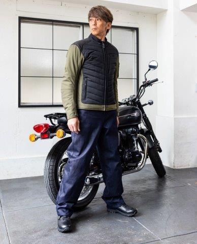 取寄 ワイドウィンタージーンズ インディゴ SSサイズ FP-W409 フラッグシップ