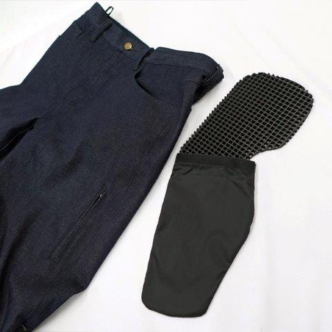 ワイドウィンタージーンズ ブラック Sサイズ FP-W409 フラッグシップ