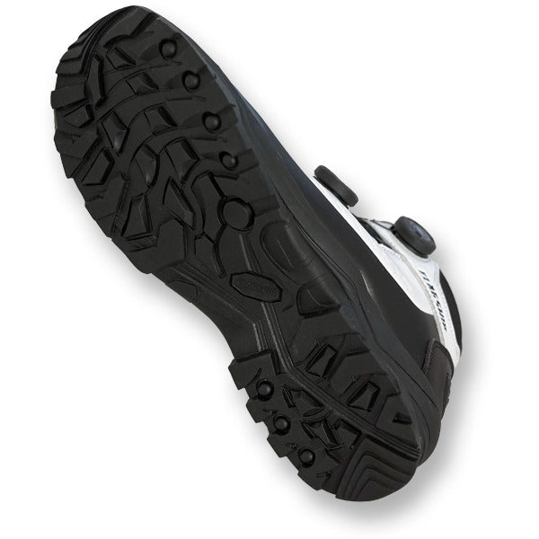 ストラテージショートブーツ ブラック 23.5cm FSB-804 フラッグシップ