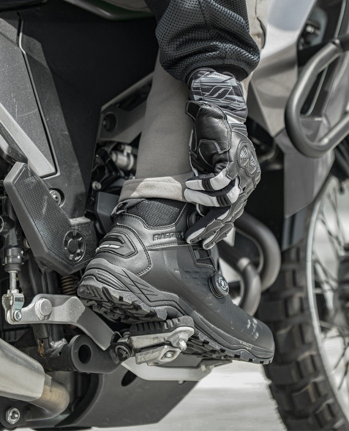 ストラテージショートブーツ ブラック 26.0cm FSB-804 フラッグシップ