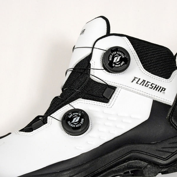 取寄 ストラテージショートブーツ ブラック 29.0cm FSB-804 フラッグシップ