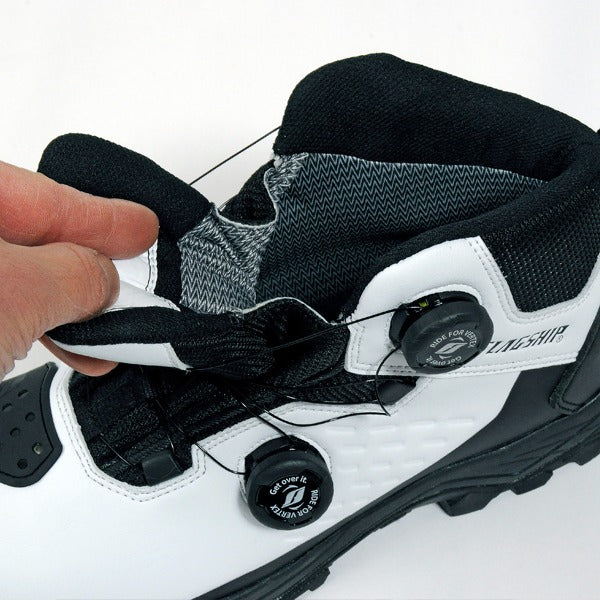 ストラテージショートブーツ ブラック 24.0cm FSB-804 フラッグシップ