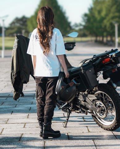 ハイステップレザーブーツ ブラック 23.5cm FSB-806 フラッグシップ