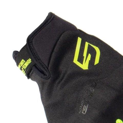 GLOBE EVOグローブ ブラック/FLUOイエロー Mサイズ ファイブ