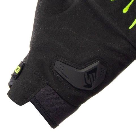 GLOBE EVOグローブ ブラック/レッド Sサイズ ファイブ