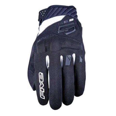 RS3 EVOグローブ ブラック/ホワイト Lサイズ ファイブ