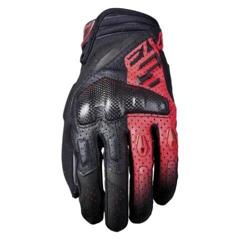 RSC EVOグローブ ブラック FLUOレッド Lサイズ ファイブ