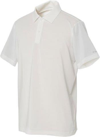 【氷撃α】冷感半袖ポロシャツ ホワイト 2XLサイズ 25151320 フリーズテック