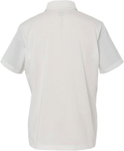 【氷撃α】冷感半袖ポロシャツ ホワイト 2XLサイズ 25151320 フリーズテック