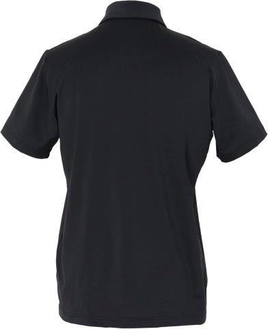 【氷撃α】冷感半袖ポロシャツ ブラック3XL 25151641 フリーズテック