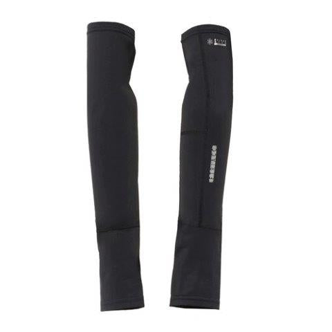 【氷撃α】冷感アームカバー サムホールタイプ 両腕用 ブラック Mサイズ 25151645 フリーズテック