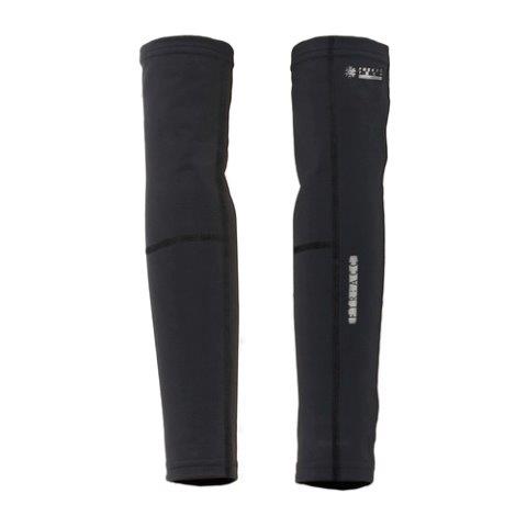 【氷撃α】冷感アームカバー 両腕用 ブラック Lサイズ 25151651 フリーズテック