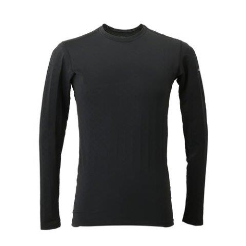 LD_FTP_L/Sクルーネックインナー ブラック Lサイズ 25171525 フリーズテック