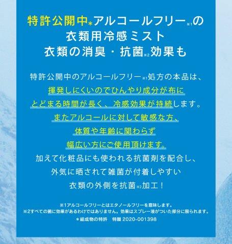 FT衣類用冷感ミスト300mL R1 6525008 フリーズテック