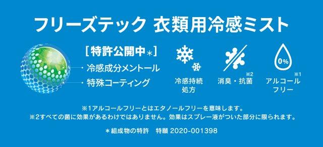 FT衣類用冷感ミスト300mL R1 6525008 フリーズテック