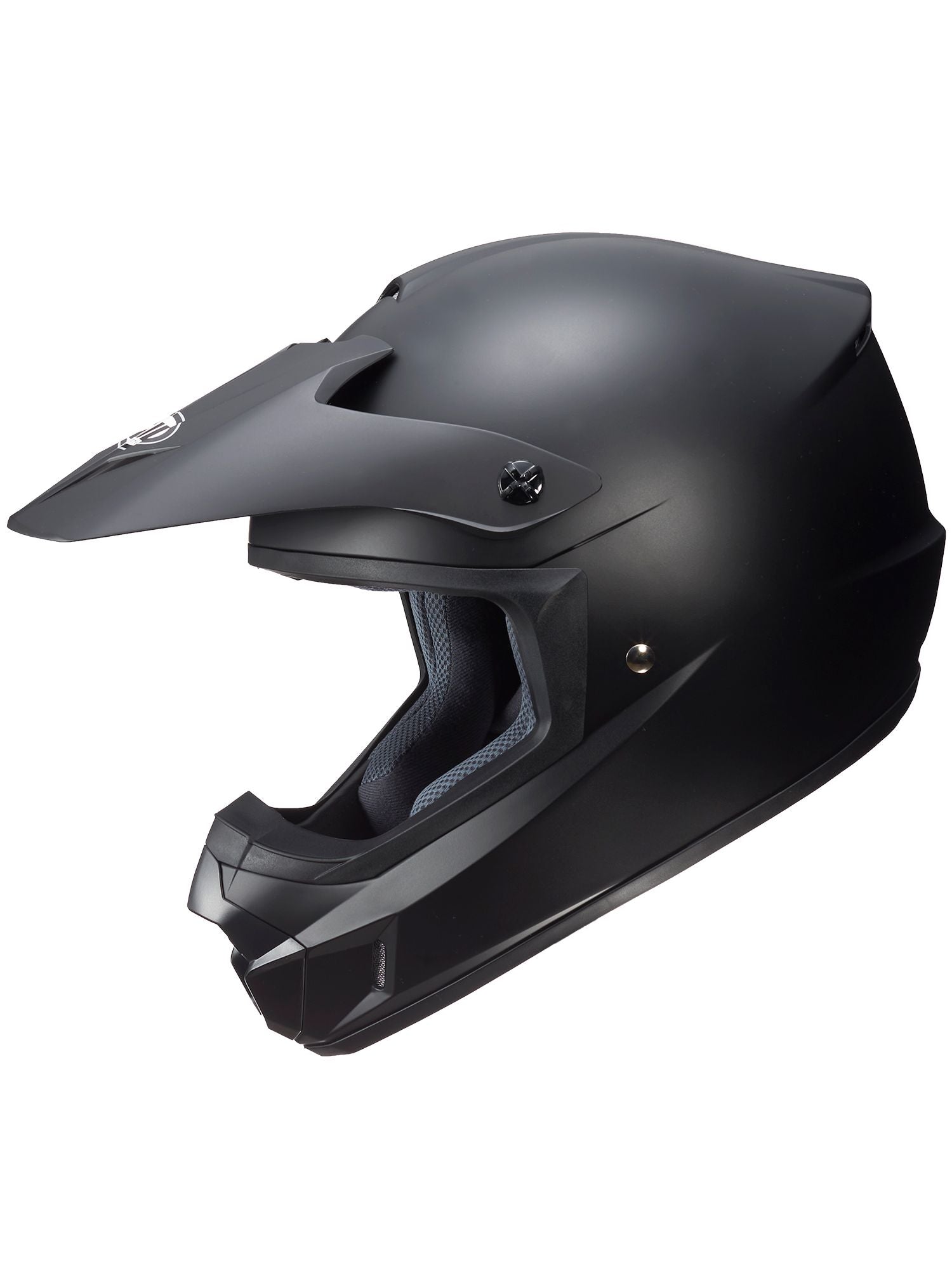 オフロードヘルメット CS-MXⅡソリッド セミフラットブラック XLサイズ HJH102 HJC