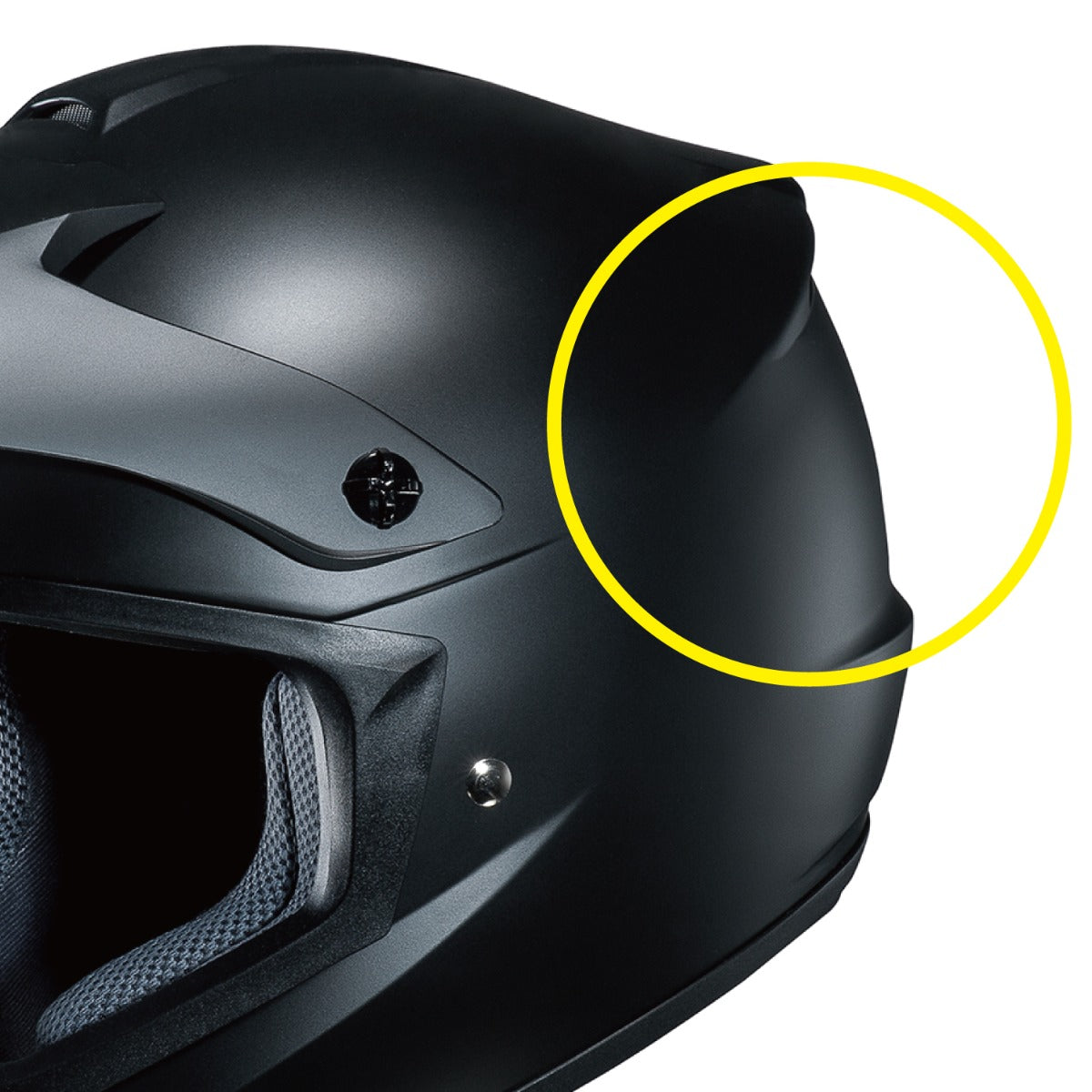 取寄 オフロードヘルメット CS-MXⅡソリッド セミフラットブラック Lサイズ HJH102 HJC